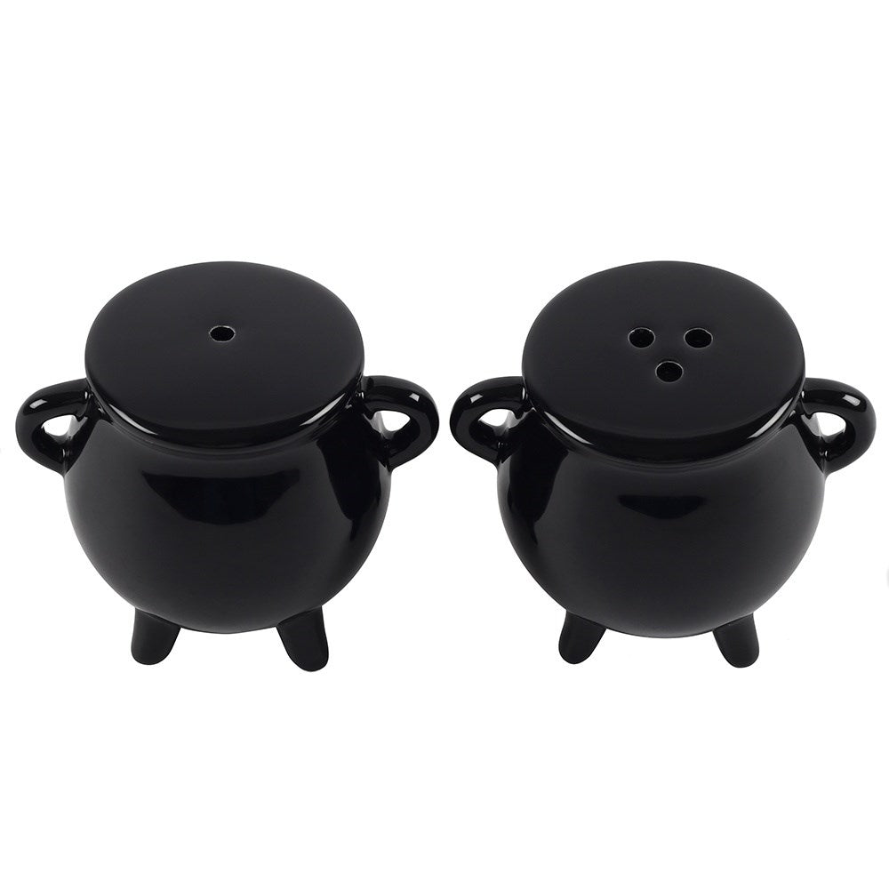 Halloween Witches Magnetic Ceramic Salt and Pepper Shakers Set (FINAL –  Bewitched Wicker