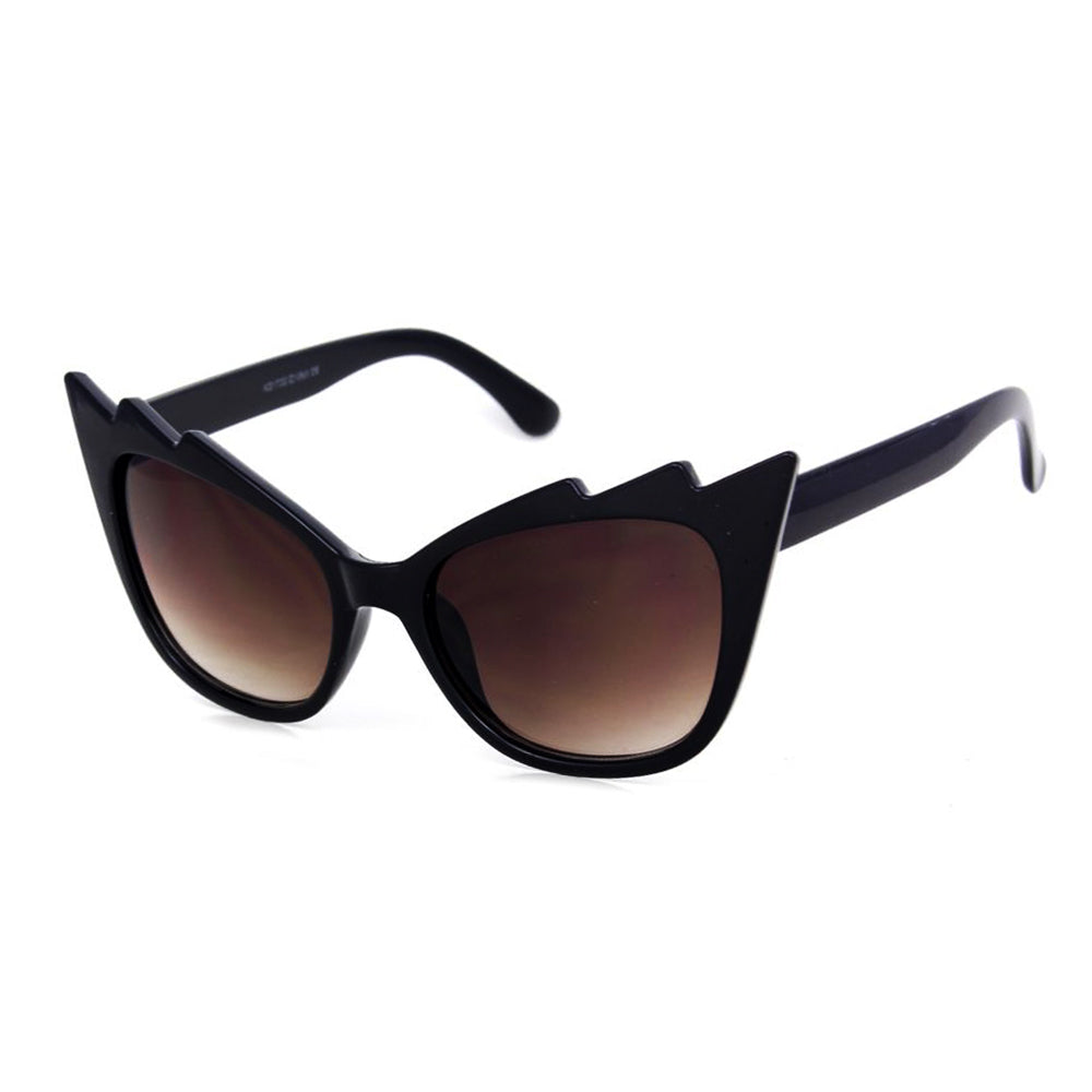 Vamp Cateye Sunglasses - Black– Bewitched Wicker